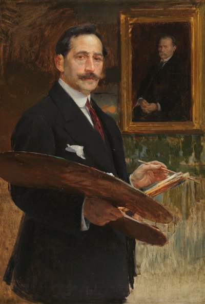 Self-portrait by Enrique Simonet